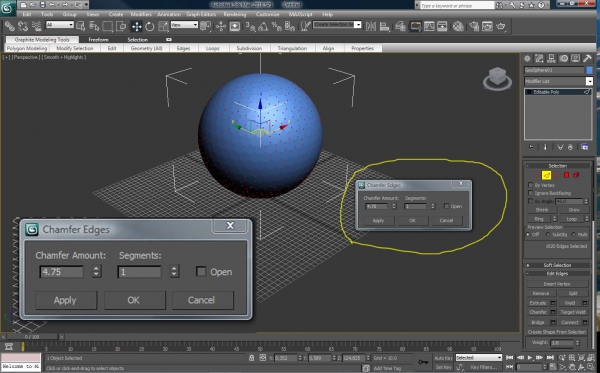 Creation of 24CT Titleist (golfball): Step 3